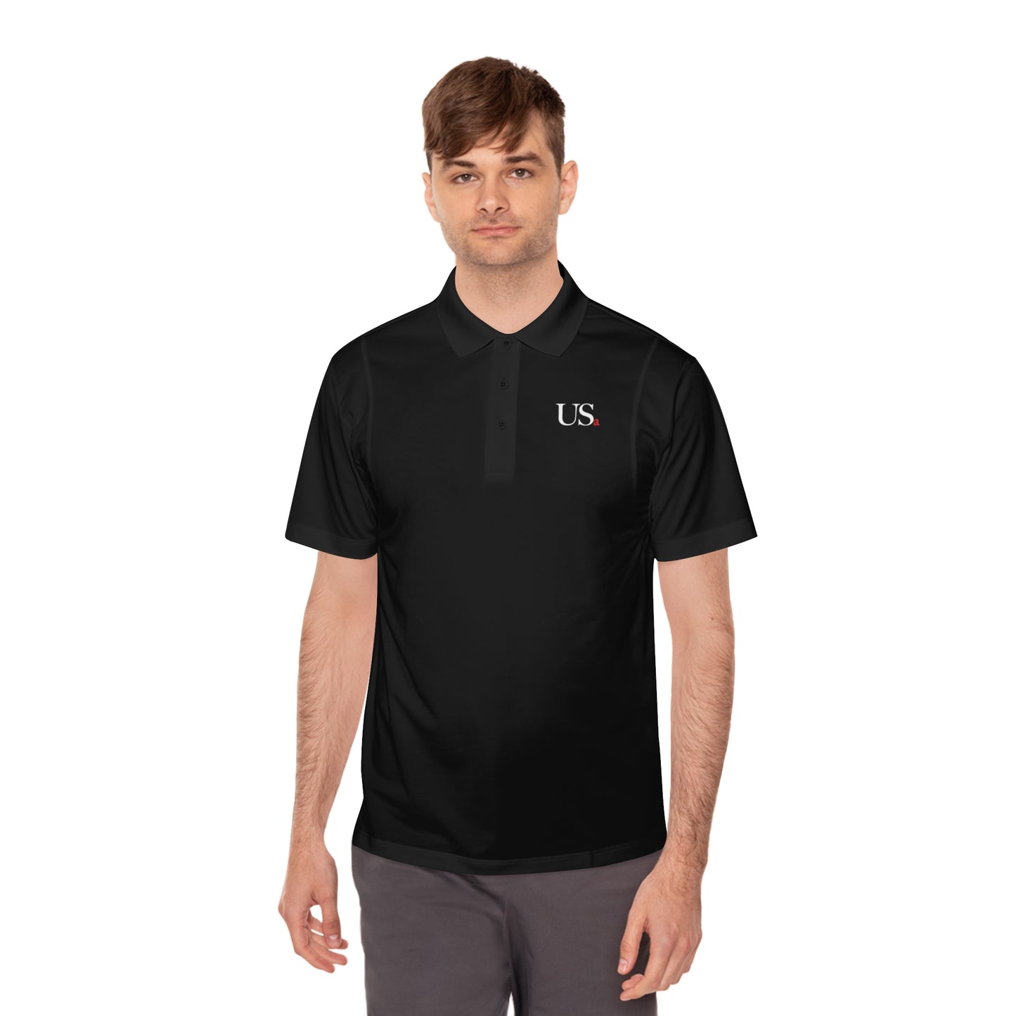 USa Logo Men's Polo Shirt
