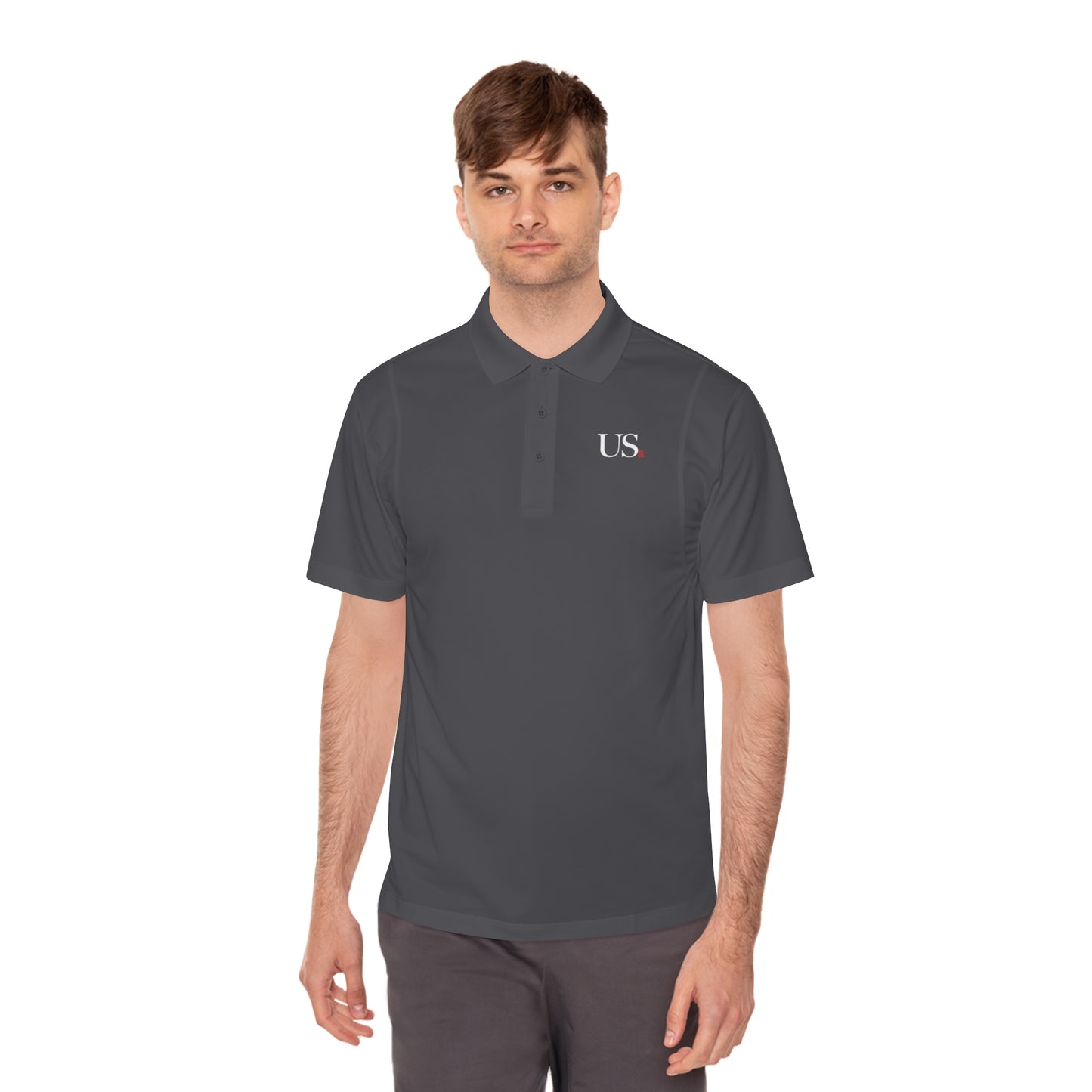 USa Logo Men's Polo Shirt