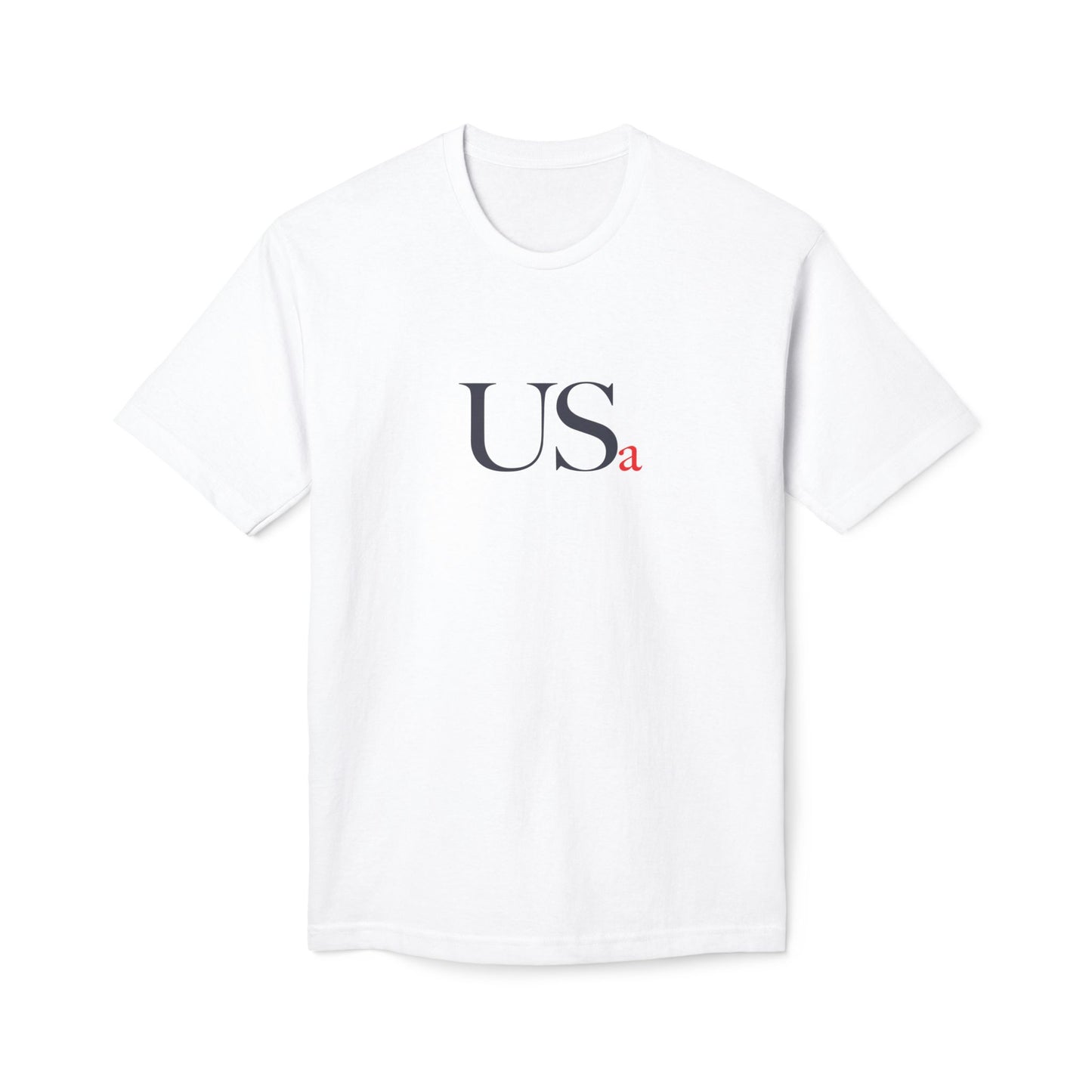 Standard USa Tee - White/Grey (Made in USA)