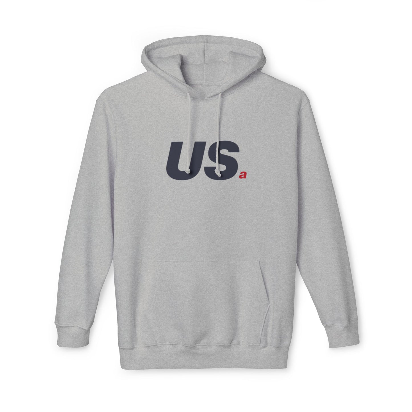 Standard USa Hoodie - White/Grey (Made in USA)