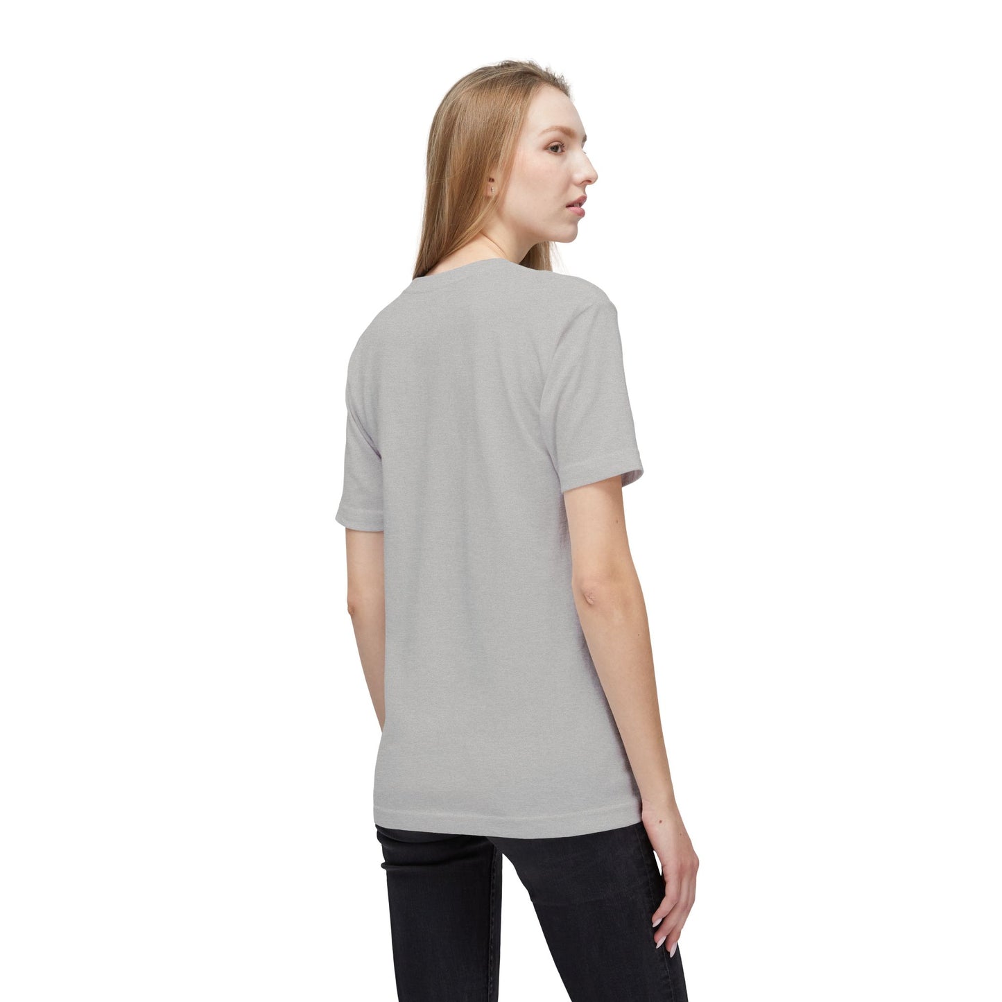 Standard USa Tee - White/Grey (Made in USA)