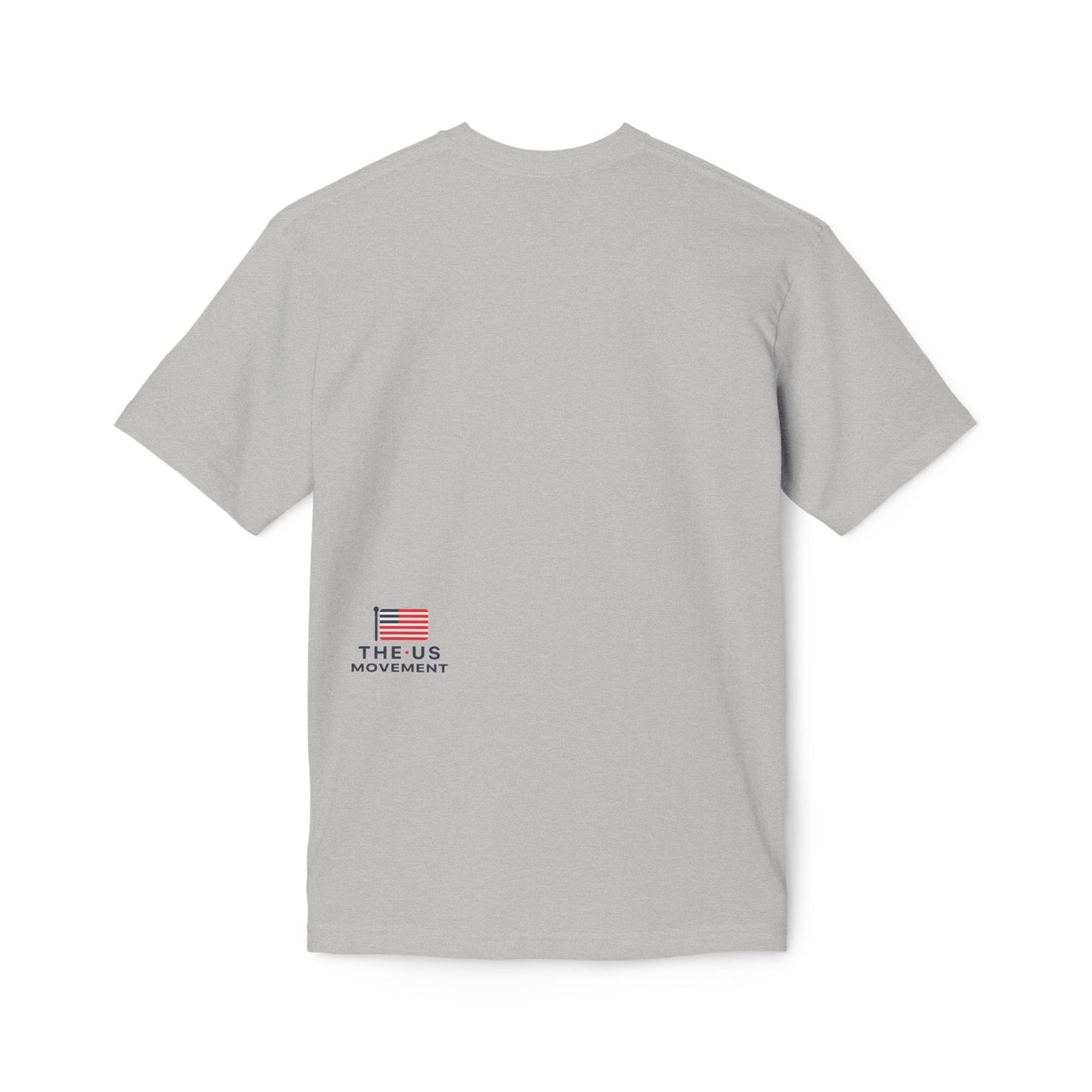 Standard USa Tee - White/Grey (Made in USA)