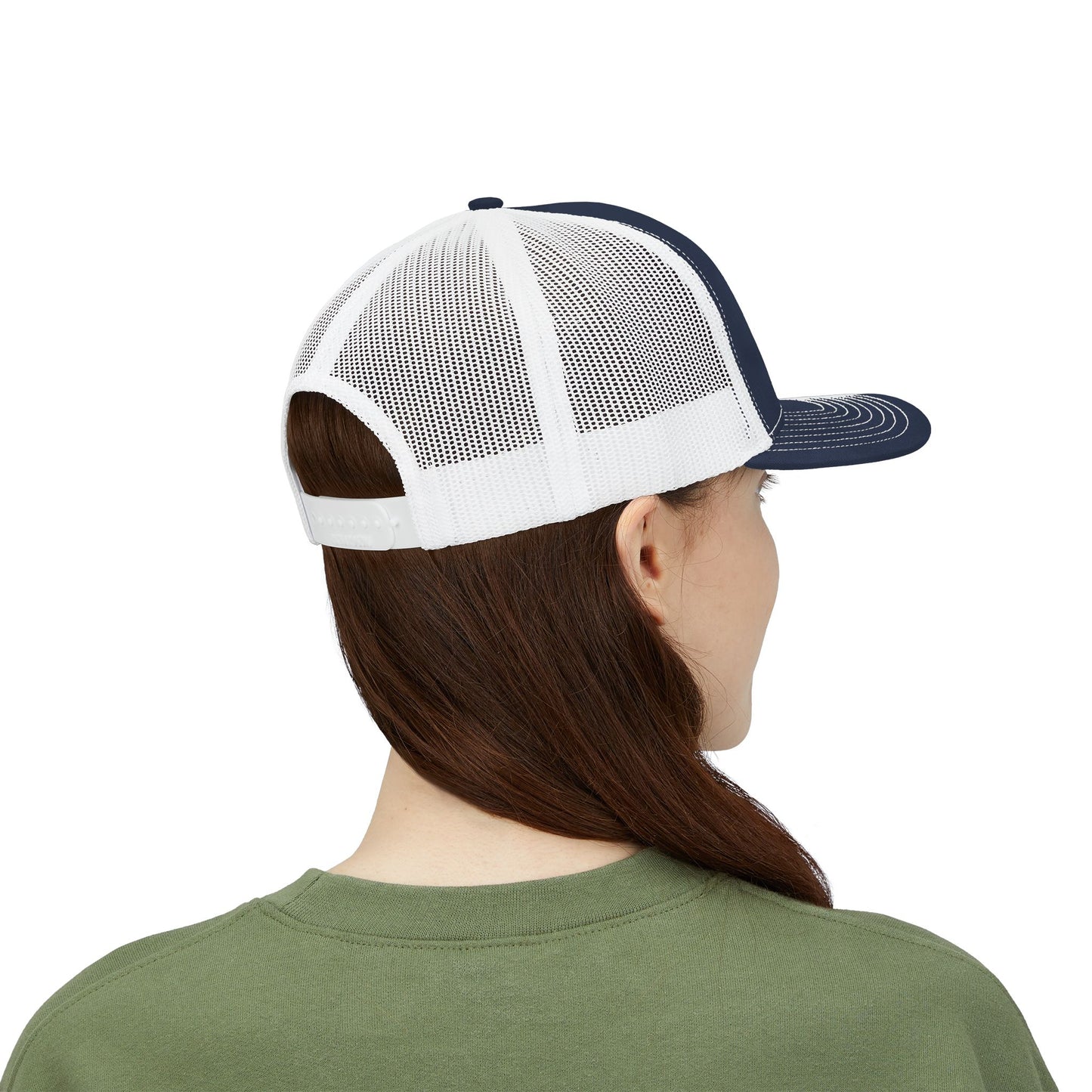 USa Bubble Trucker Hat - Navy/Black