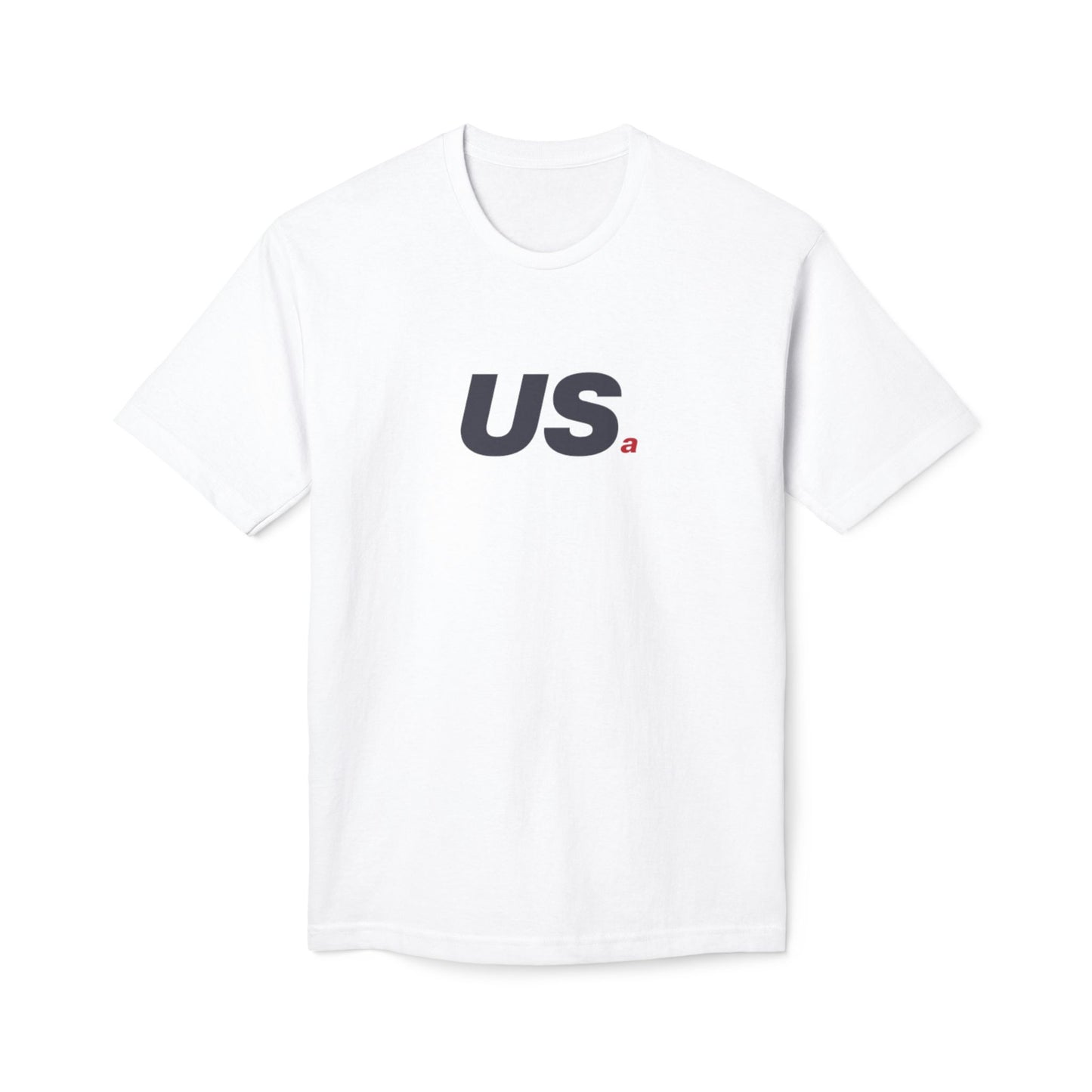 Standard USa Tee - White/Grey (Made in USA)