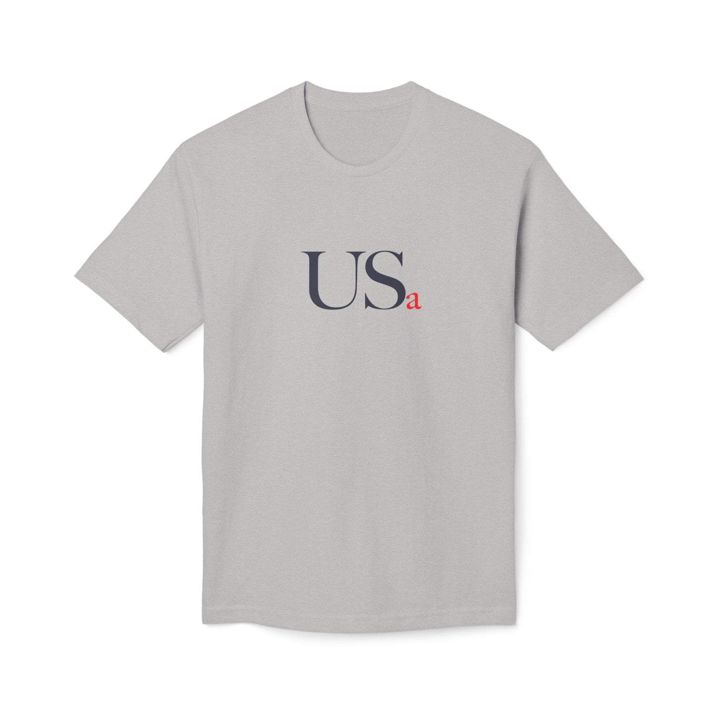 Standard USa Tee - White/Grey (Made in USA)