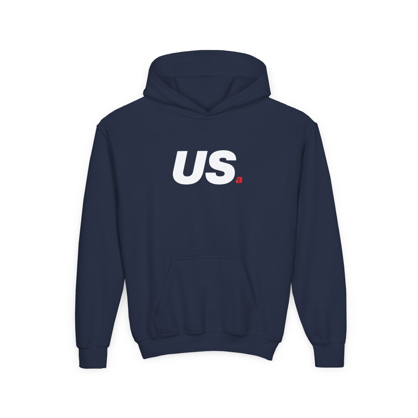 USa Youth Hoodie - Navy/Black
