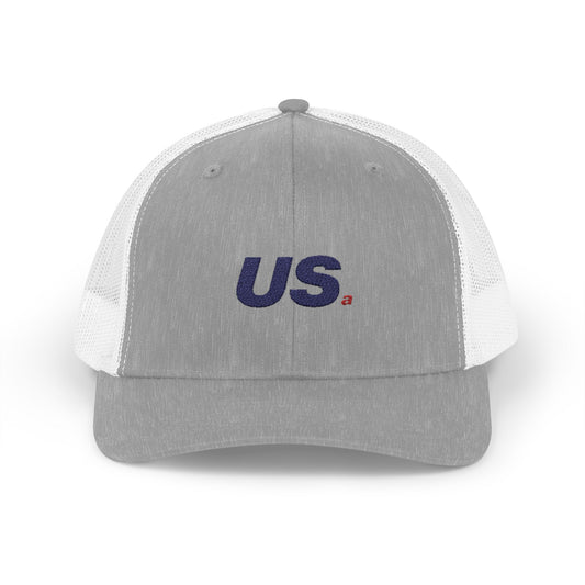 USa Trucker Hat - Grey