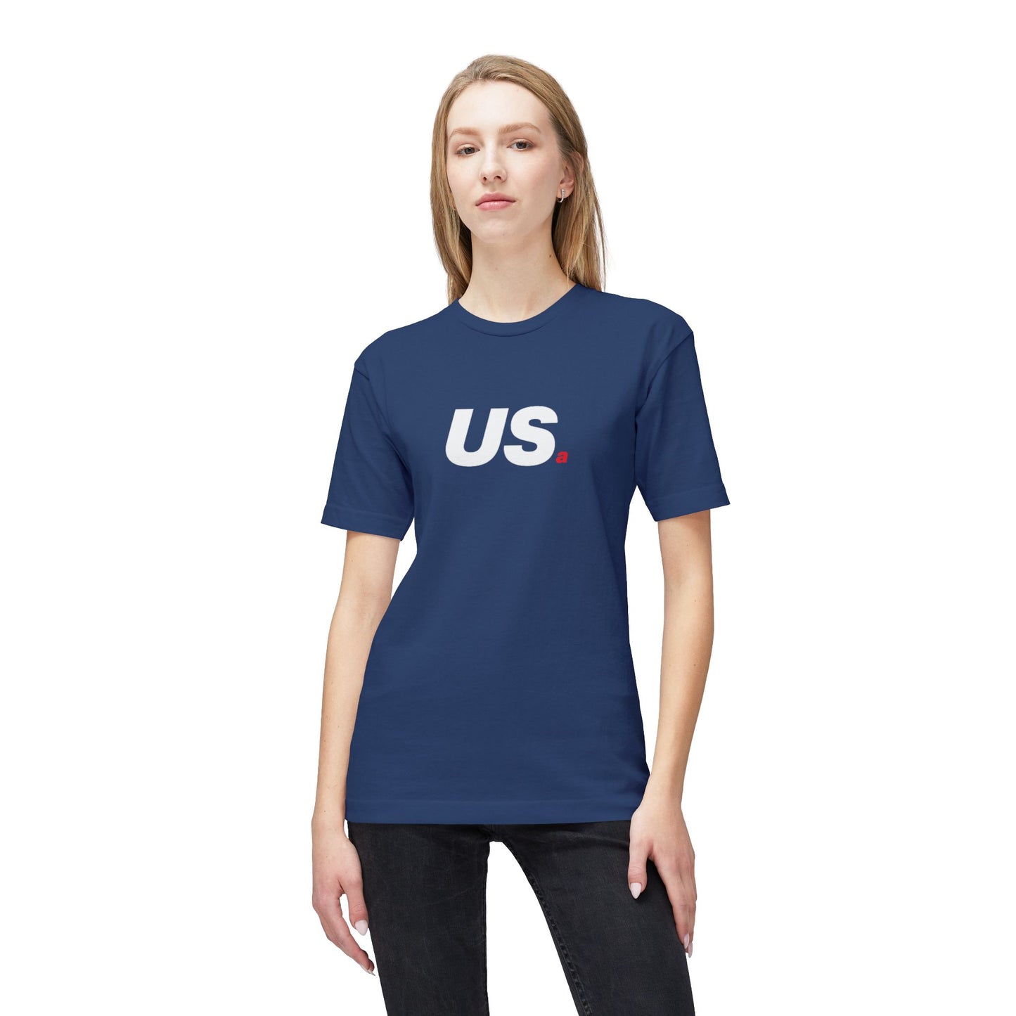 USa Tee - Navy (Made in USA)