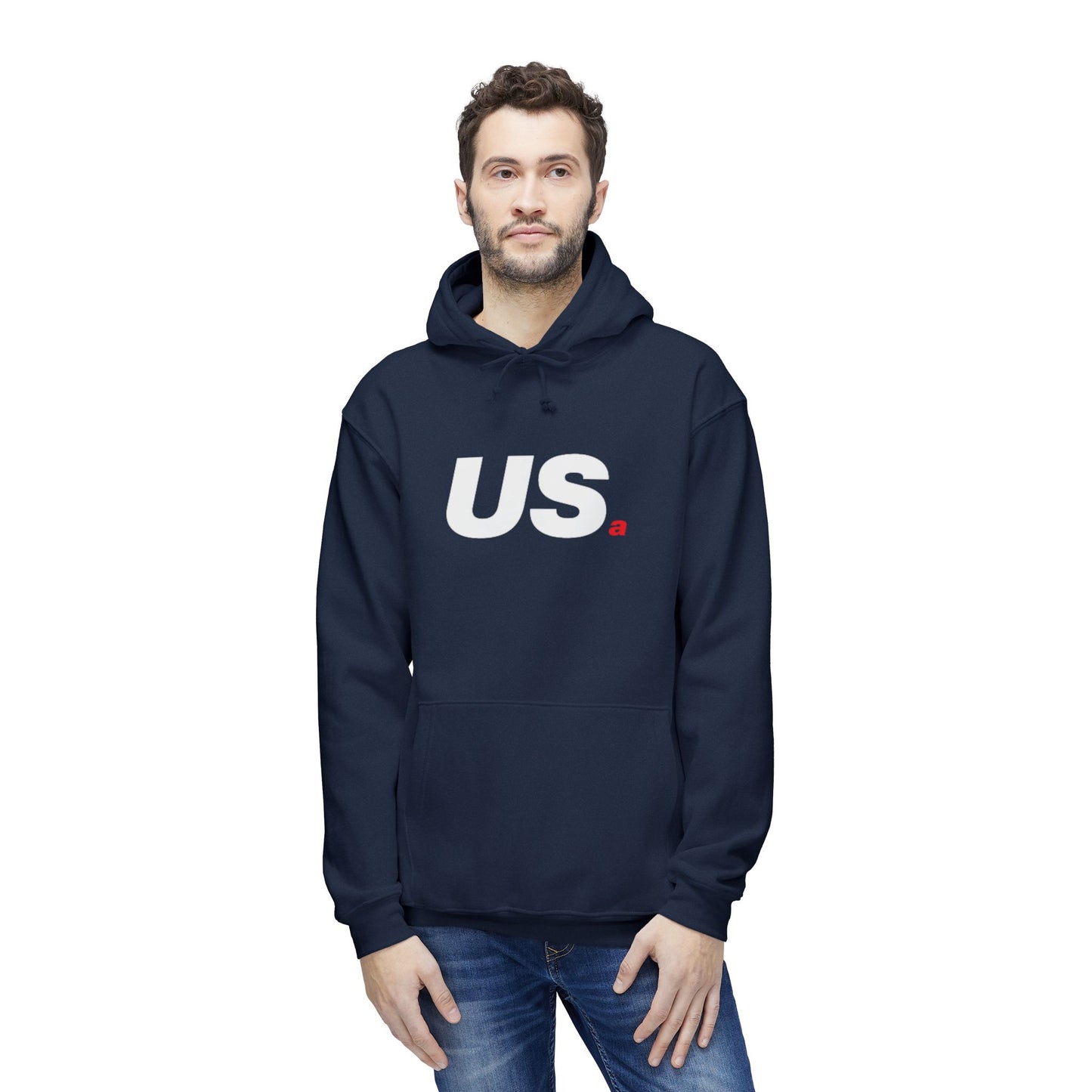 Standard USa Hoodie - Navy/Black (Made in USA)