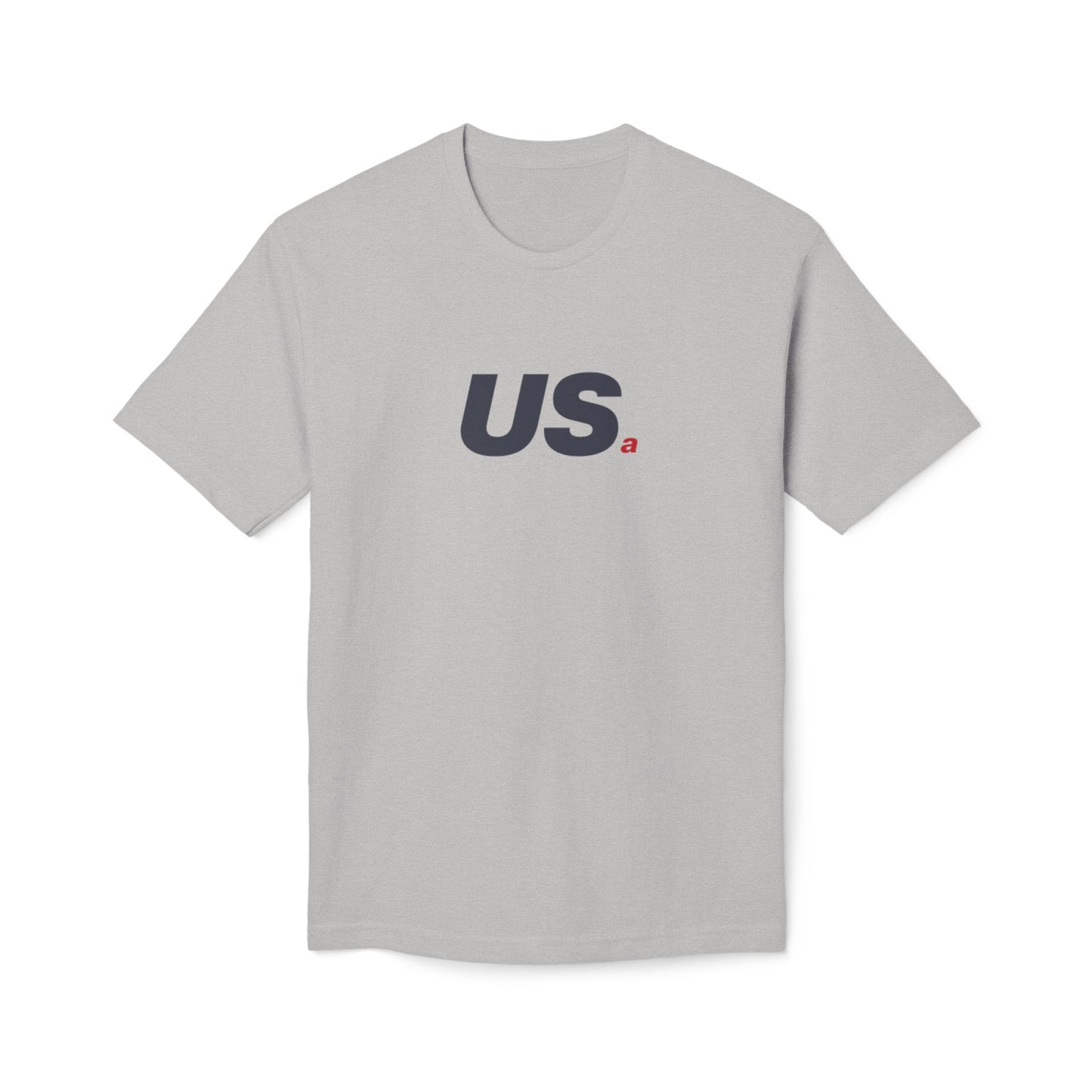 Standard USa Tee - White/Grey (Made in USA)