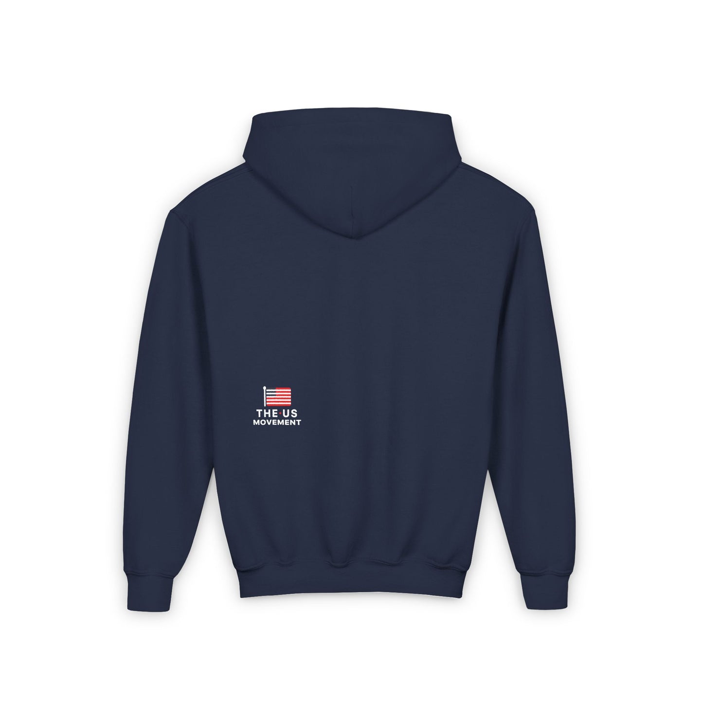 USa Youth Bubble Hoodie - Navy/Black
