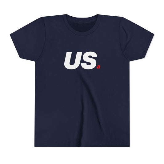 USa Youth Tee - Navy/Black