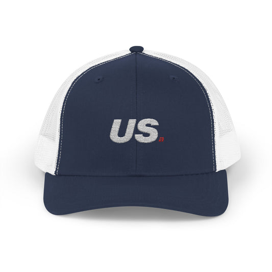 USa Trucker Hat - Navy/Black