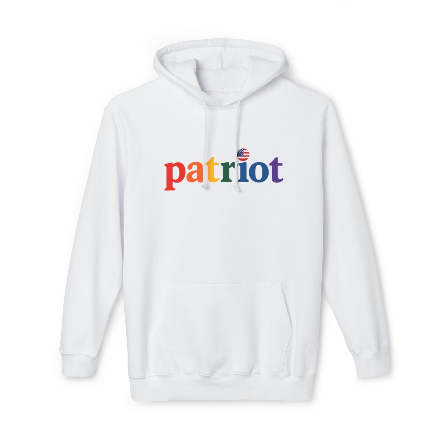 Patriot Hoodie - White (Made in USA)