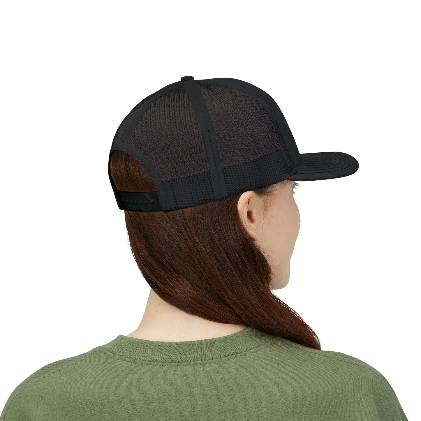 USa Bubble Trucker Hat - Navy/Black